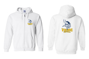 Vikings Football design 5 Zip up Sweatshirt