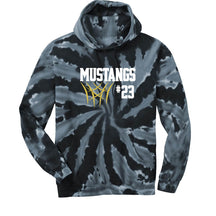 Mustangs Basketball Tie-Dye Hooded Sweatshirt Design 8