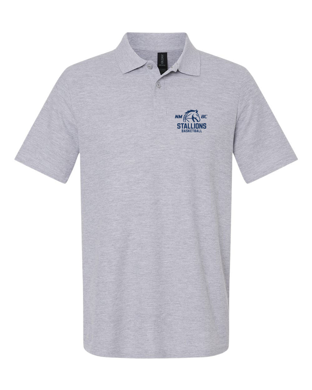 NMB Christian Basketball Polo Shirt Design 1