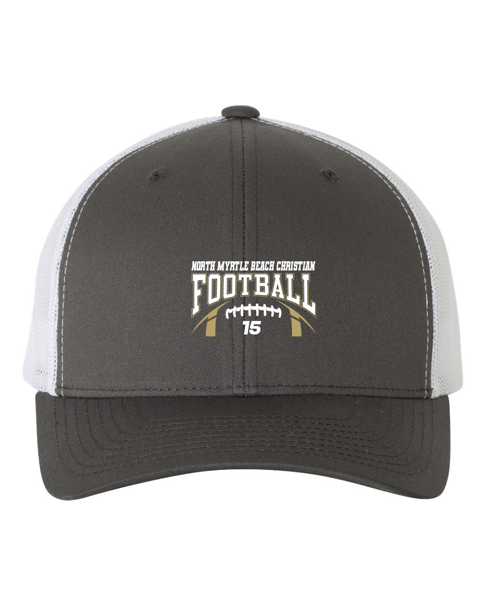 NMB Christian School Football Design 2 Trucker Hat