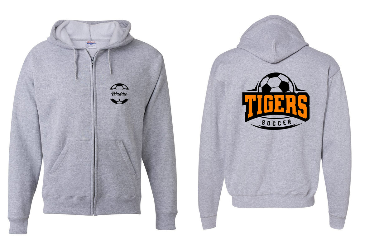 Lafayette Soccer design 1 Zip up Sweatshirt