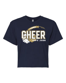 Pope John Cheer Design 7 Crop Top