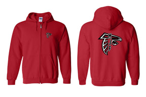 Falcons Football Zip up Sweatshirt Design 5