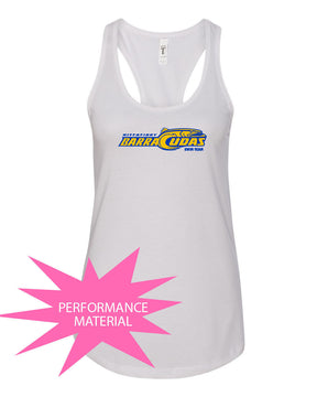 Barracudas Design 1 Performance Racerback Tank Top