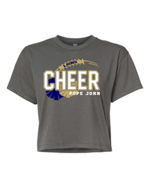 Pope John Cheer Design 7 Crop Top