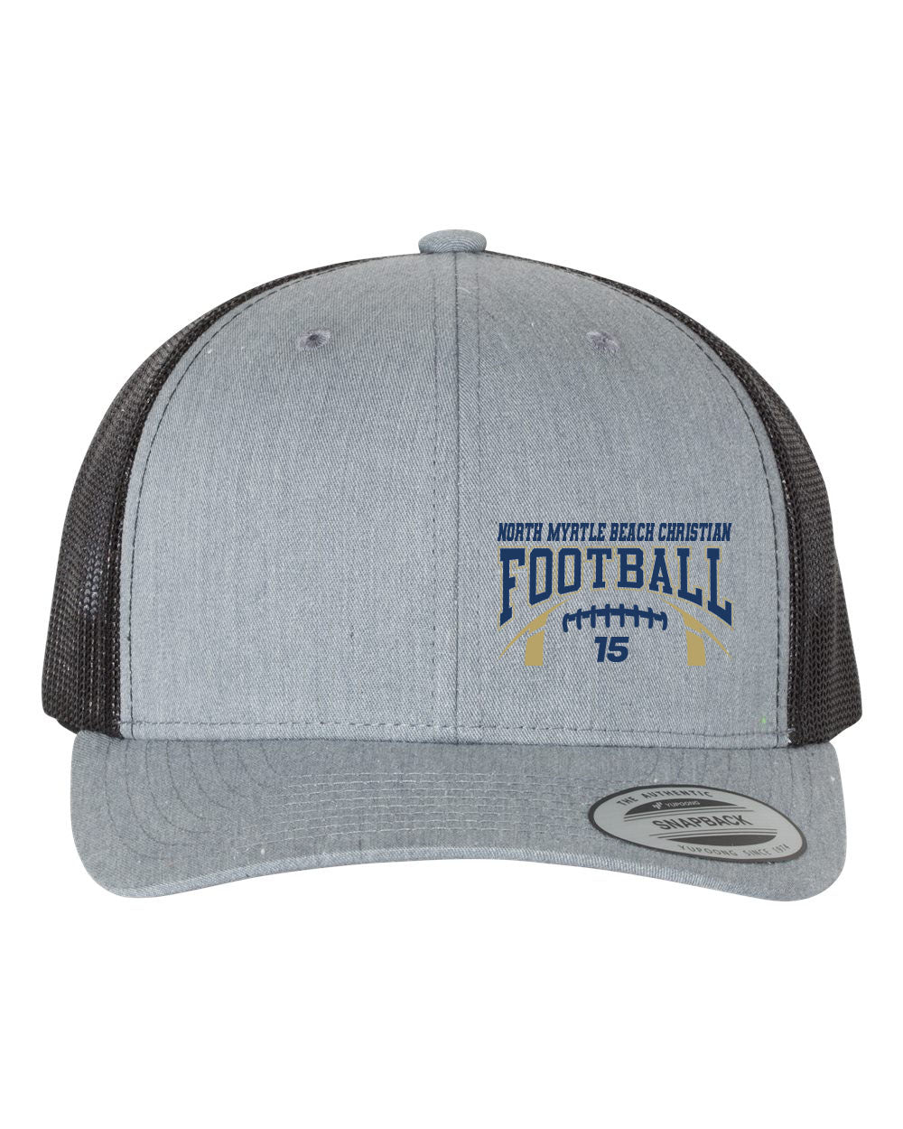 NMB Christian School Football Design 2 Trucker Hat