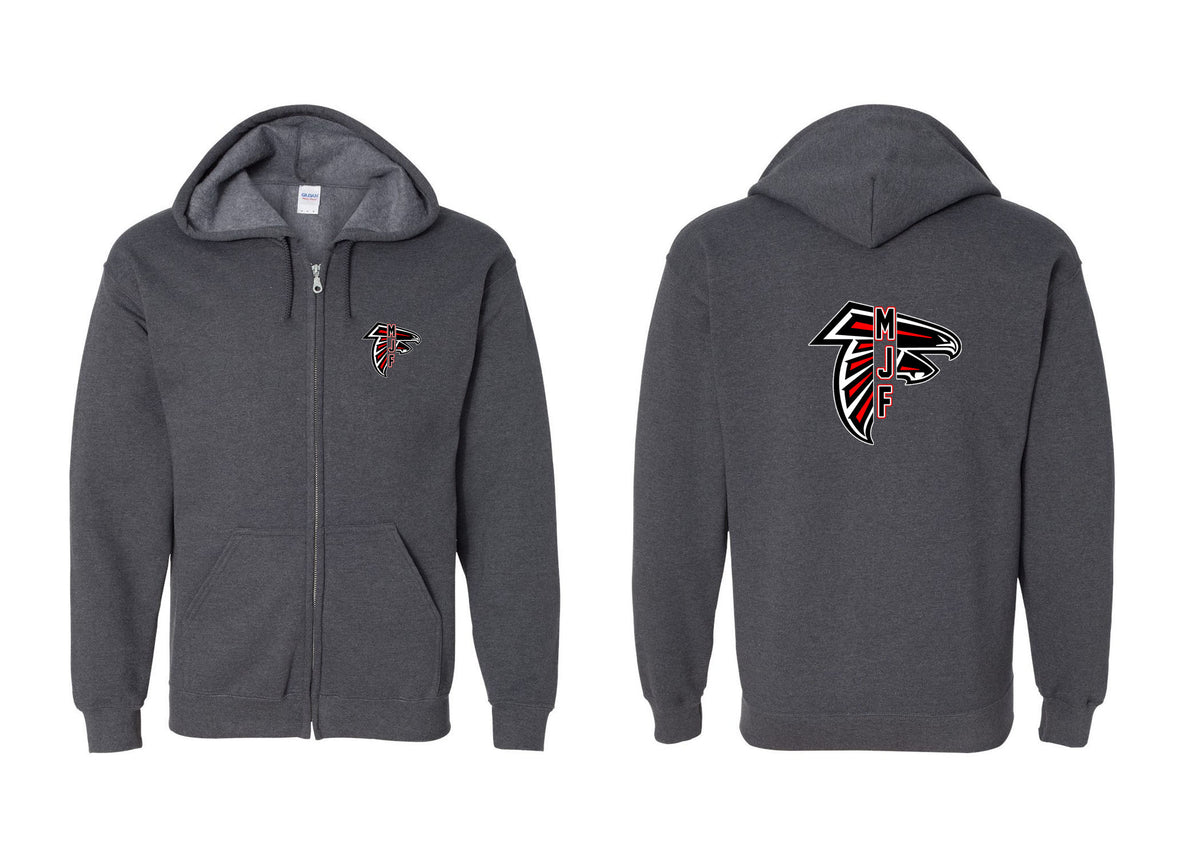 Falcons Football Zip up Sweatshirt Design 5