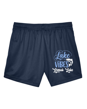 Kemah Lake Ladies Performance Shorts Design 3