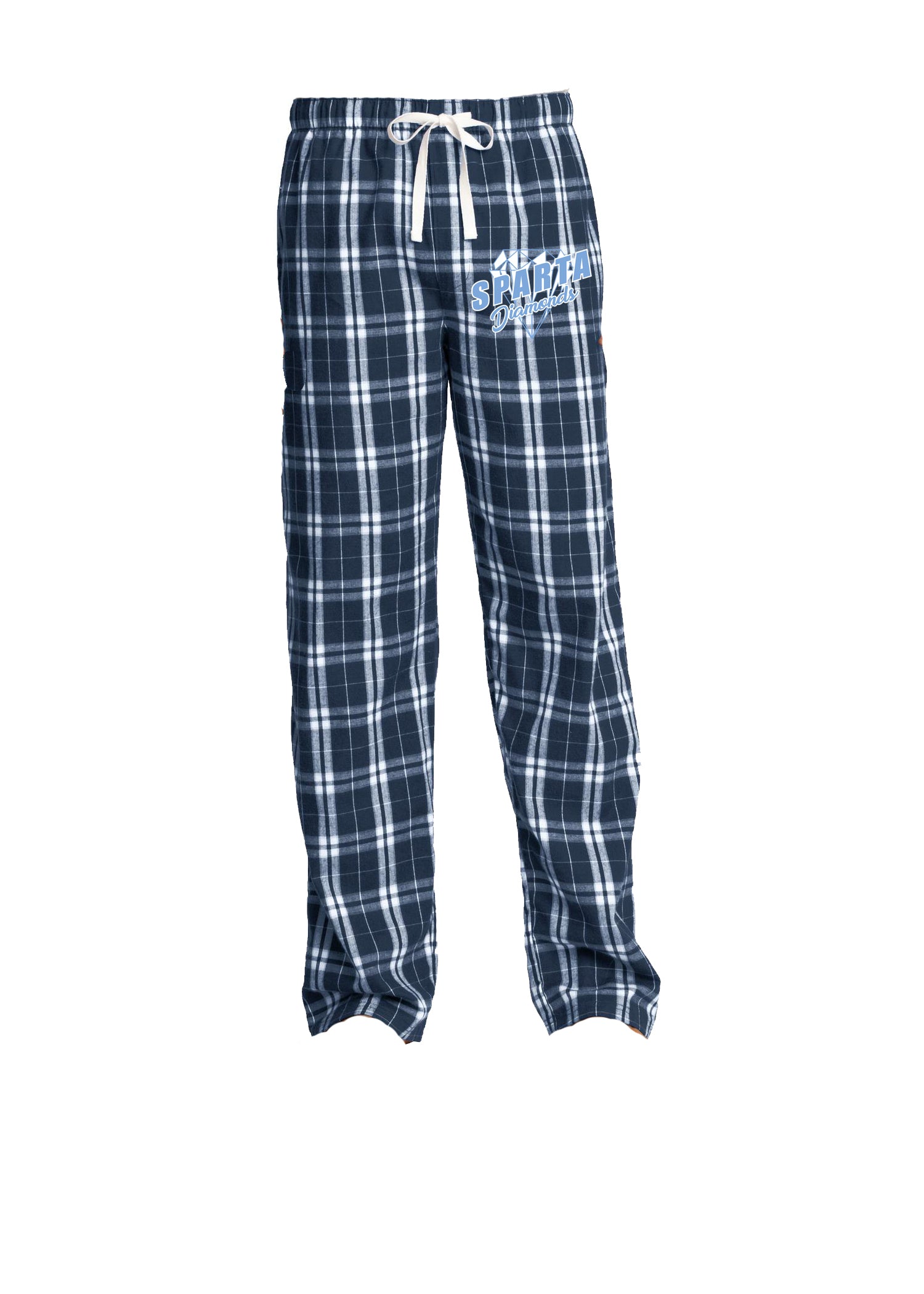 Sparta Diamonds Flannel PJ Bottoms Design 2