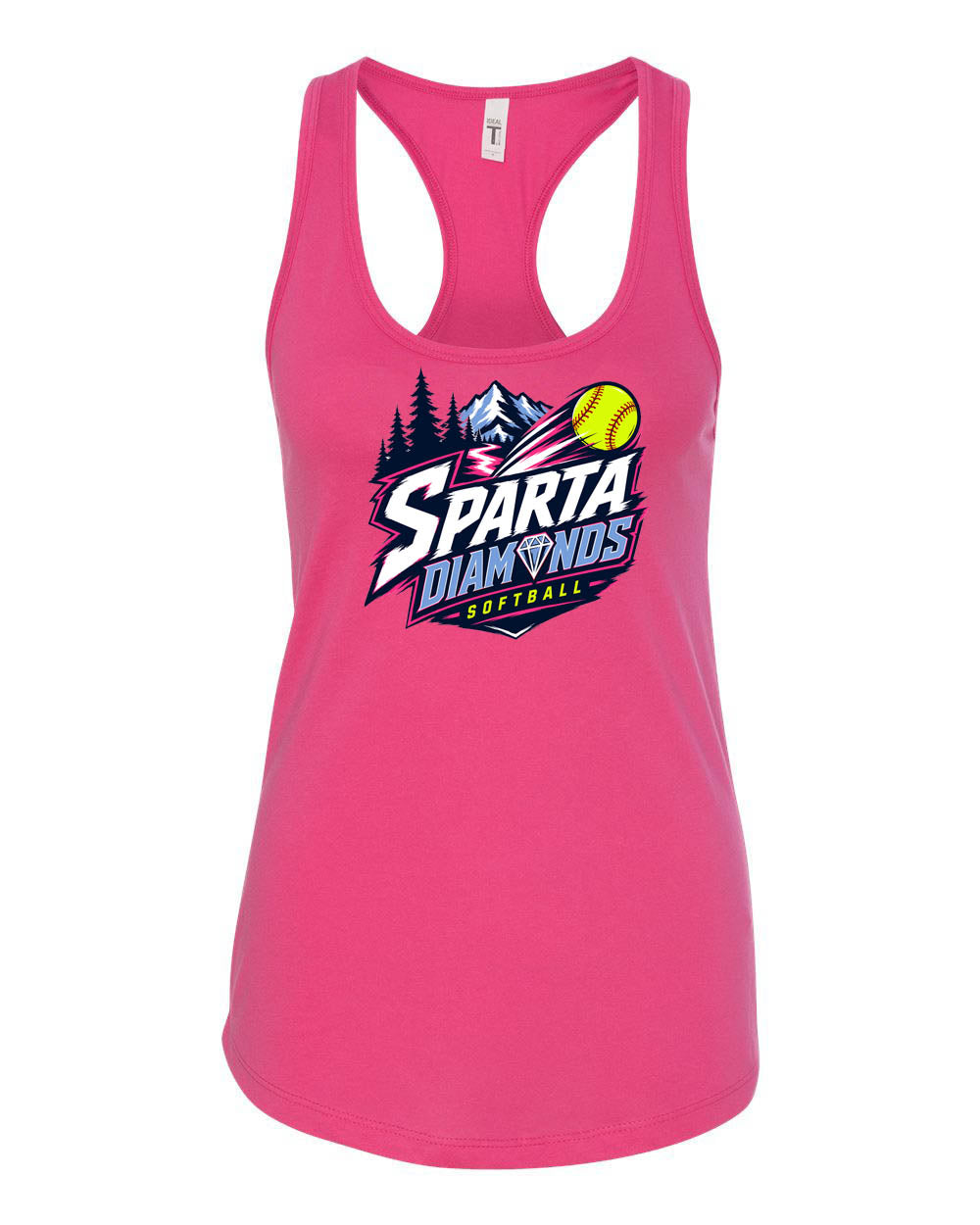 Sparta Diamonds Tank Top Design 1