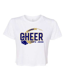 Pope John Cheer Design 7 Crop Top