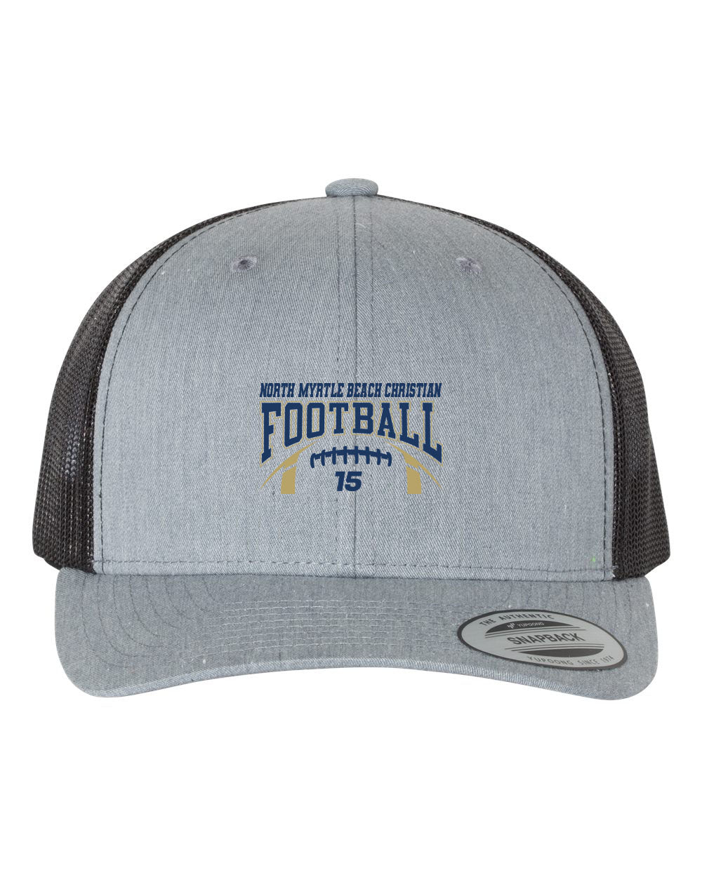 NMB Christian School Football Design 2 Trucker Hat