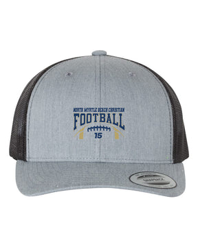 NMB Christian School Football Design 2 Trucker Hat