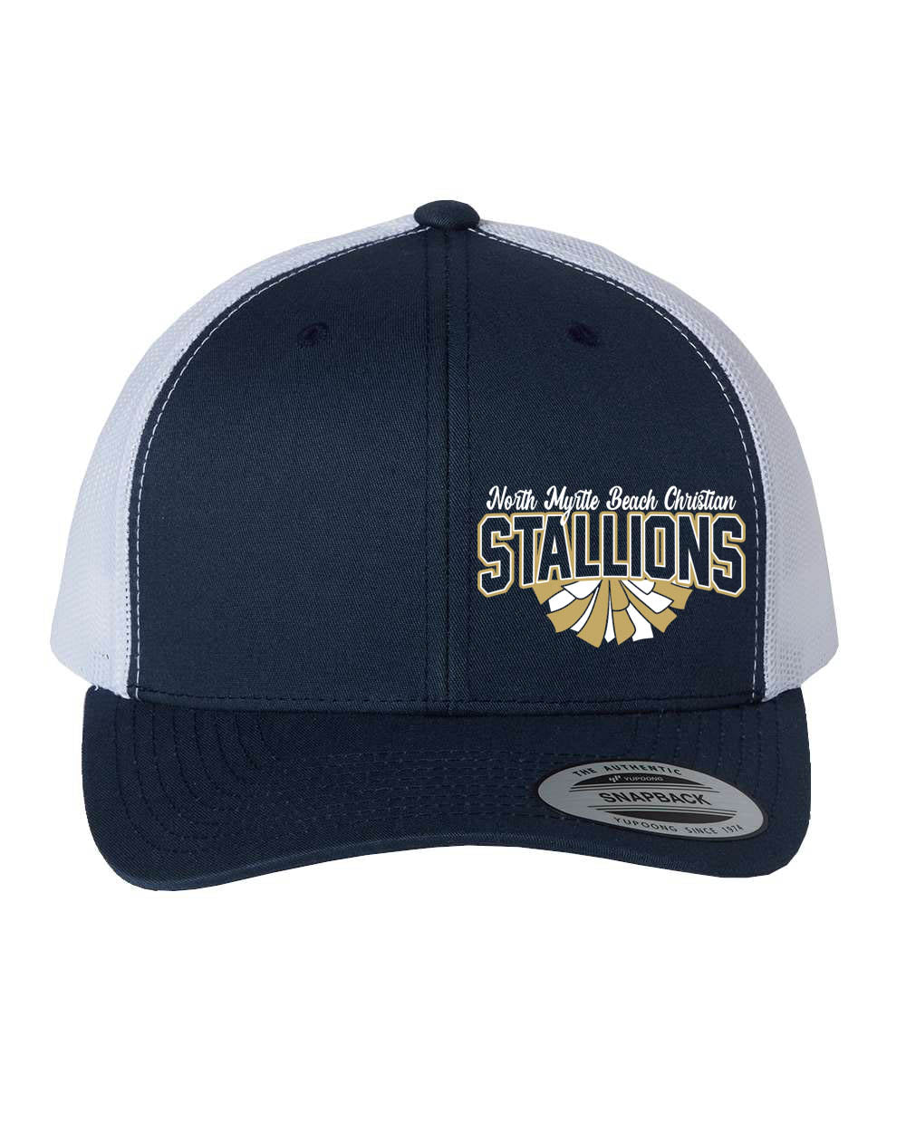 NMB Christian School Cheer Design 1 Trucker Hat