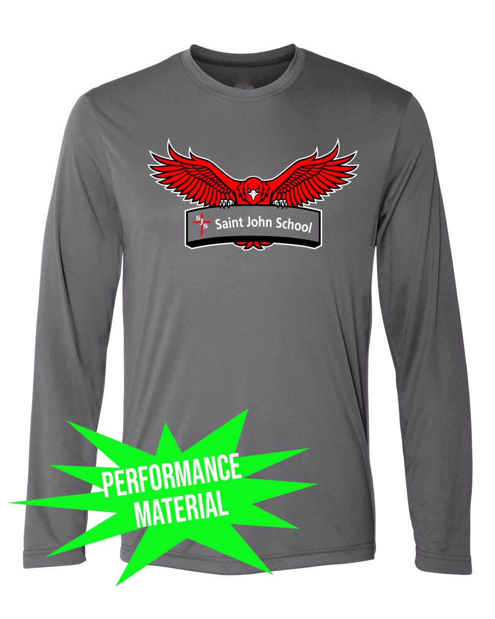 St. John's Performance Material Design 6 Long Sleeve Shirt