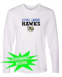 Clifton E. Lawrence Performance Material Long Sleeve Shirt Design 1