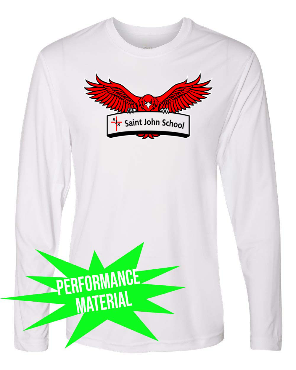 St. John's Performance Material Design 6 Long Sleeve Shirt