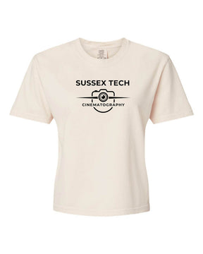 Sussex Tech Film Design 3 crop top