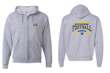 Vikings Football design 8 Zip up Sweatshirt