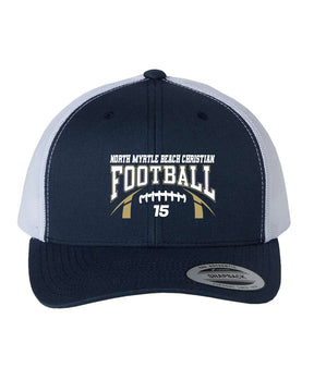 NMB Christian School Football Design 2 Trucker Hat