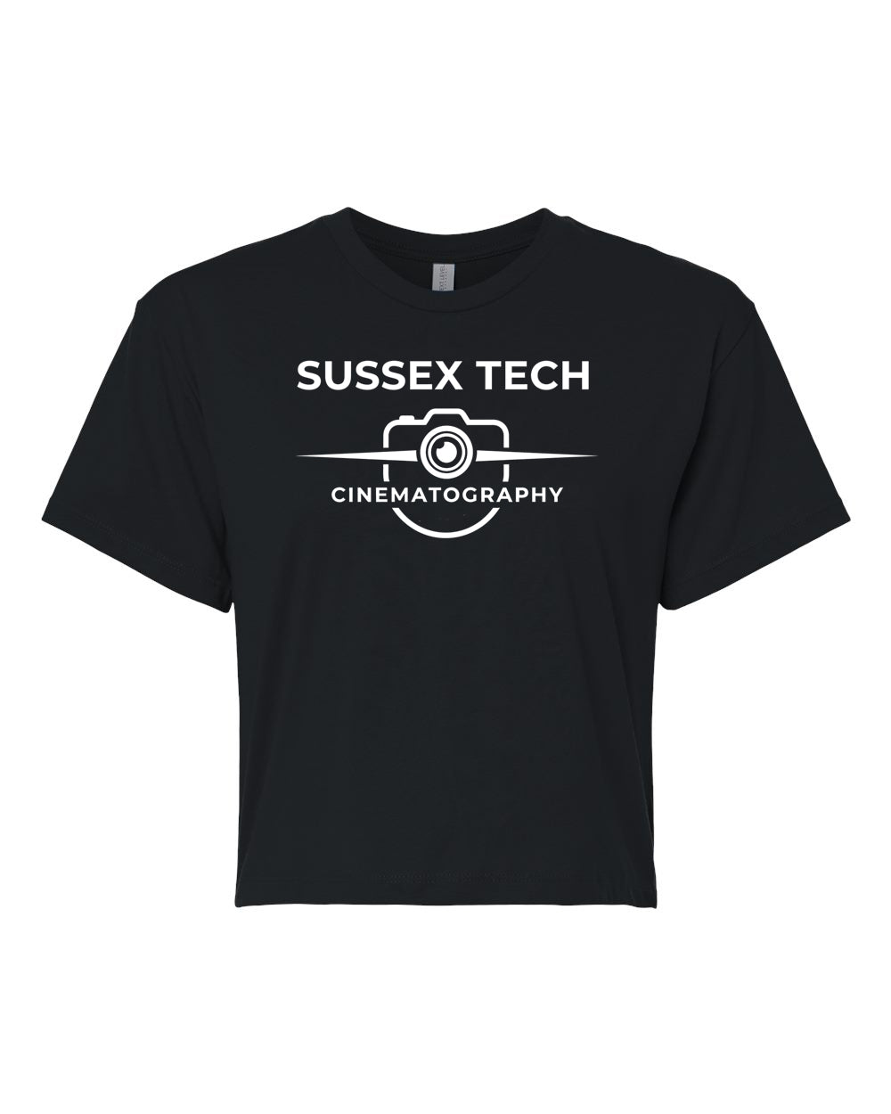 Sussex Tech Film Design 3 crop top