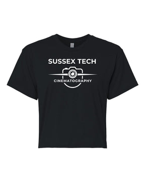 Sussex Tech Film Design 3 crop top