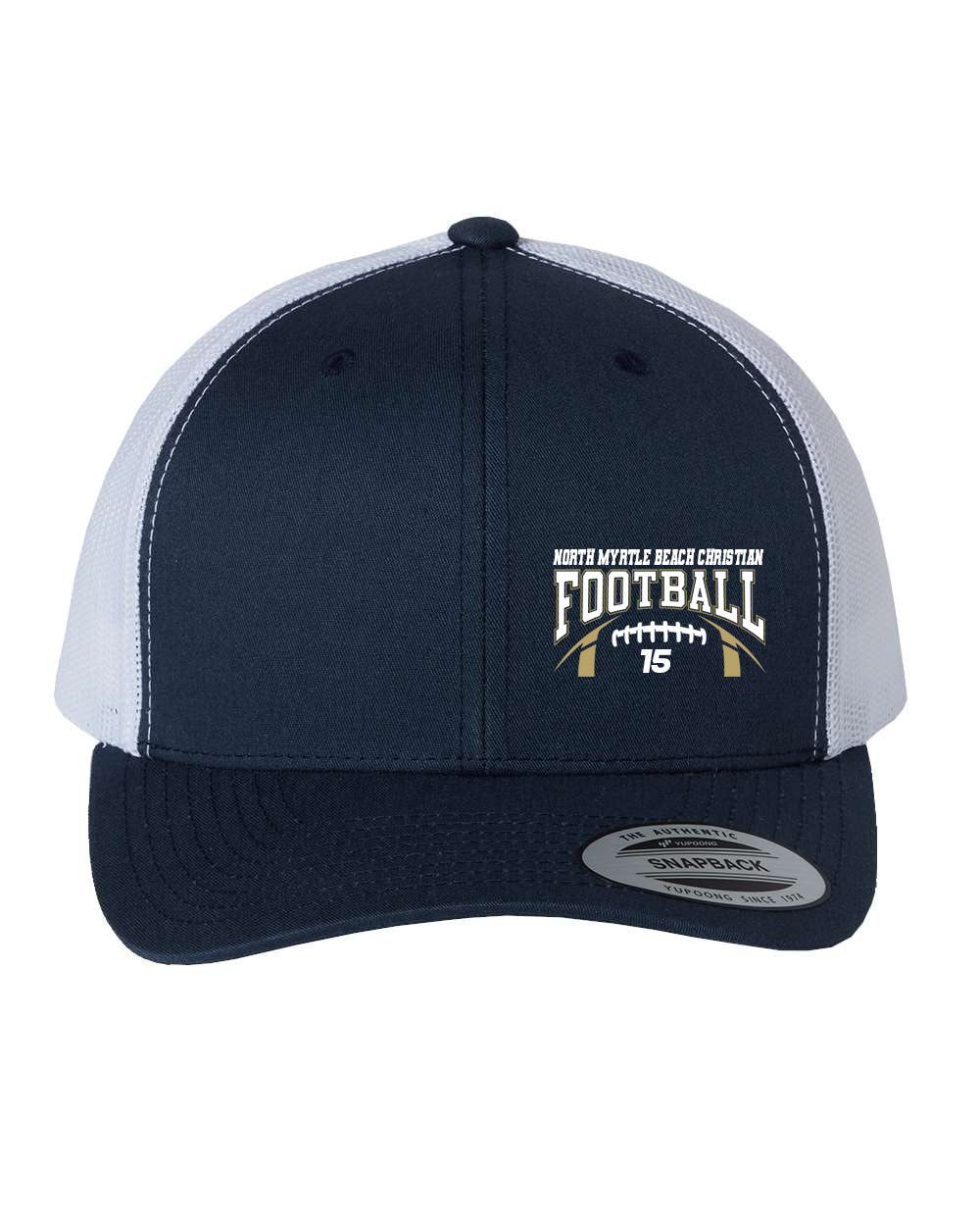 NMB Christian School Football Design 2 Trucker Hat