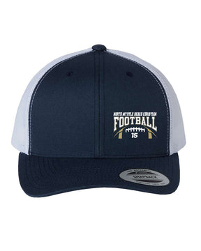 NMB Christian School Football Design 2 Trucker Hat