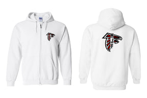 Falcons Football Zip up Sweatshirt Design 5