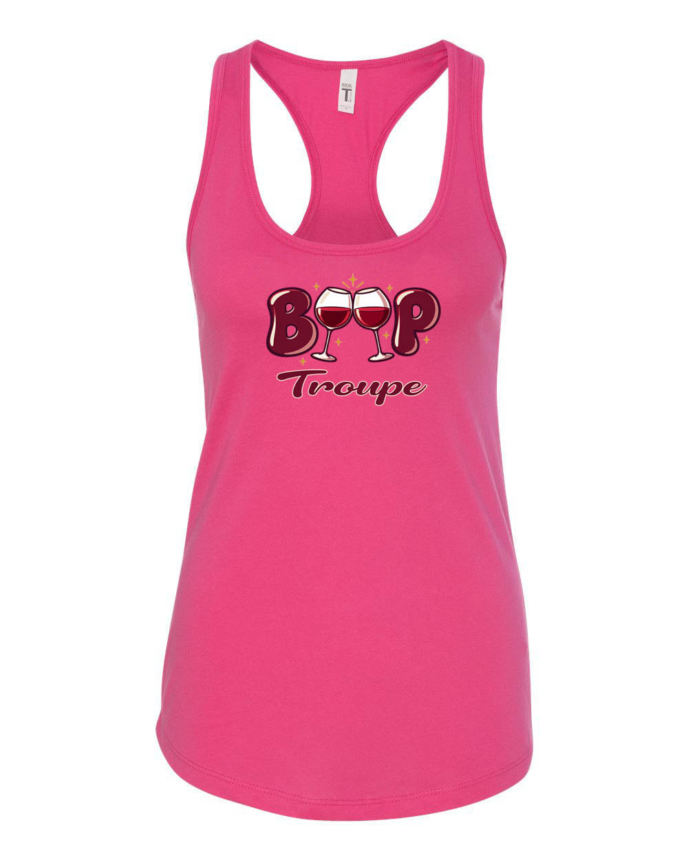 Boop Racerback Tank Top Design 1