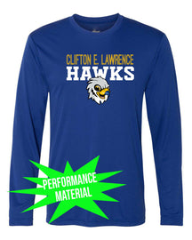Clifton E. Lawrence Performance Material Long Sleeve Shirt Design 1