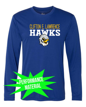 Clifton E. Lawrence Performance Material Long Sleeve Shirt Design 1