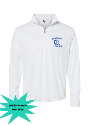 Clifton E. Lawrence Quarter Zip Long Sleeve Design 3