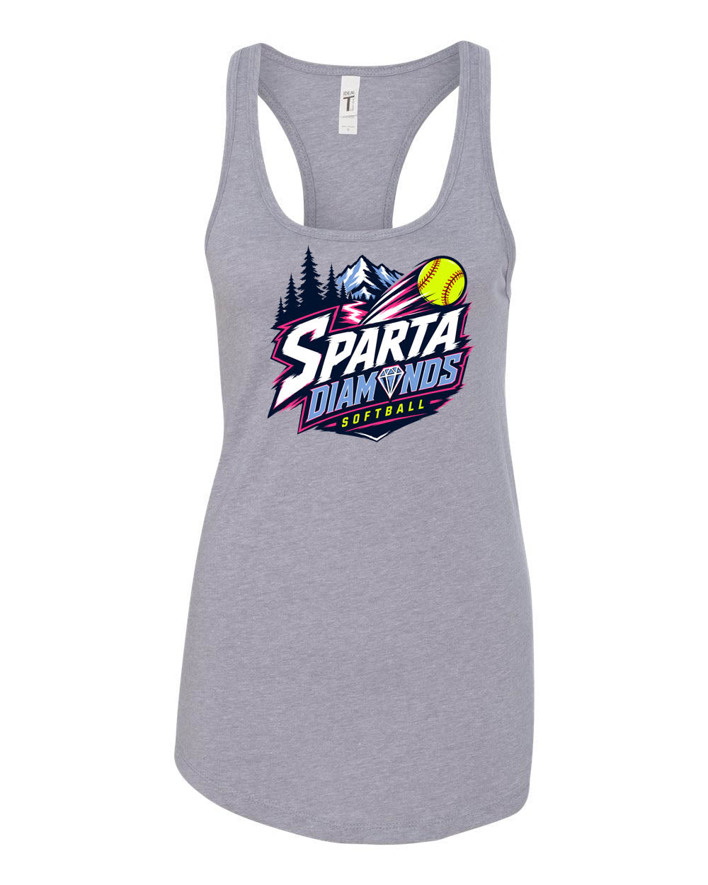 Sparta Diamonds Tank Top Design 1