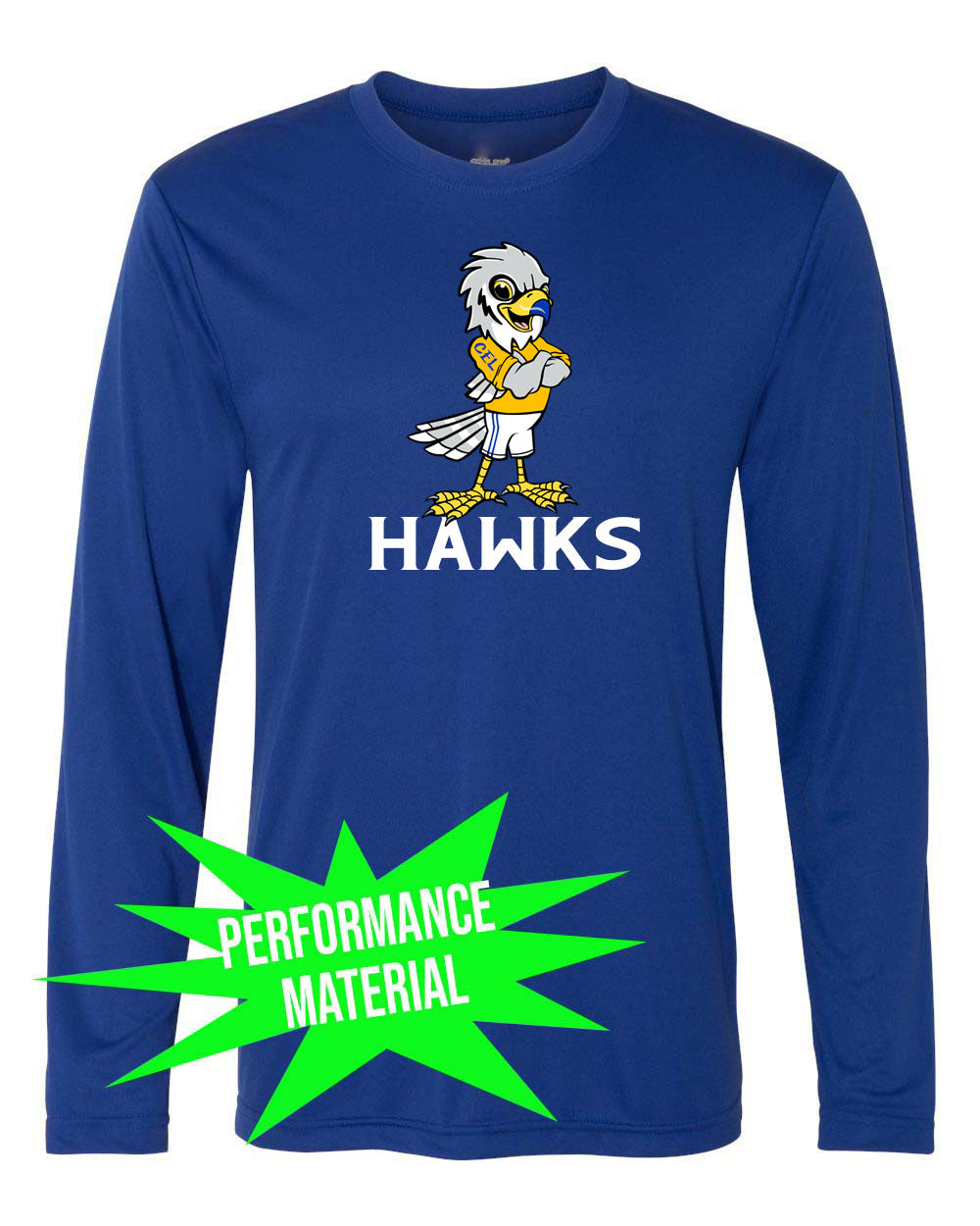 Clifton E. Lawrence Performance Material Long Sleeve Shirt Design 2