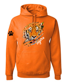 Tigers design 10 Hooded Sweatshirt