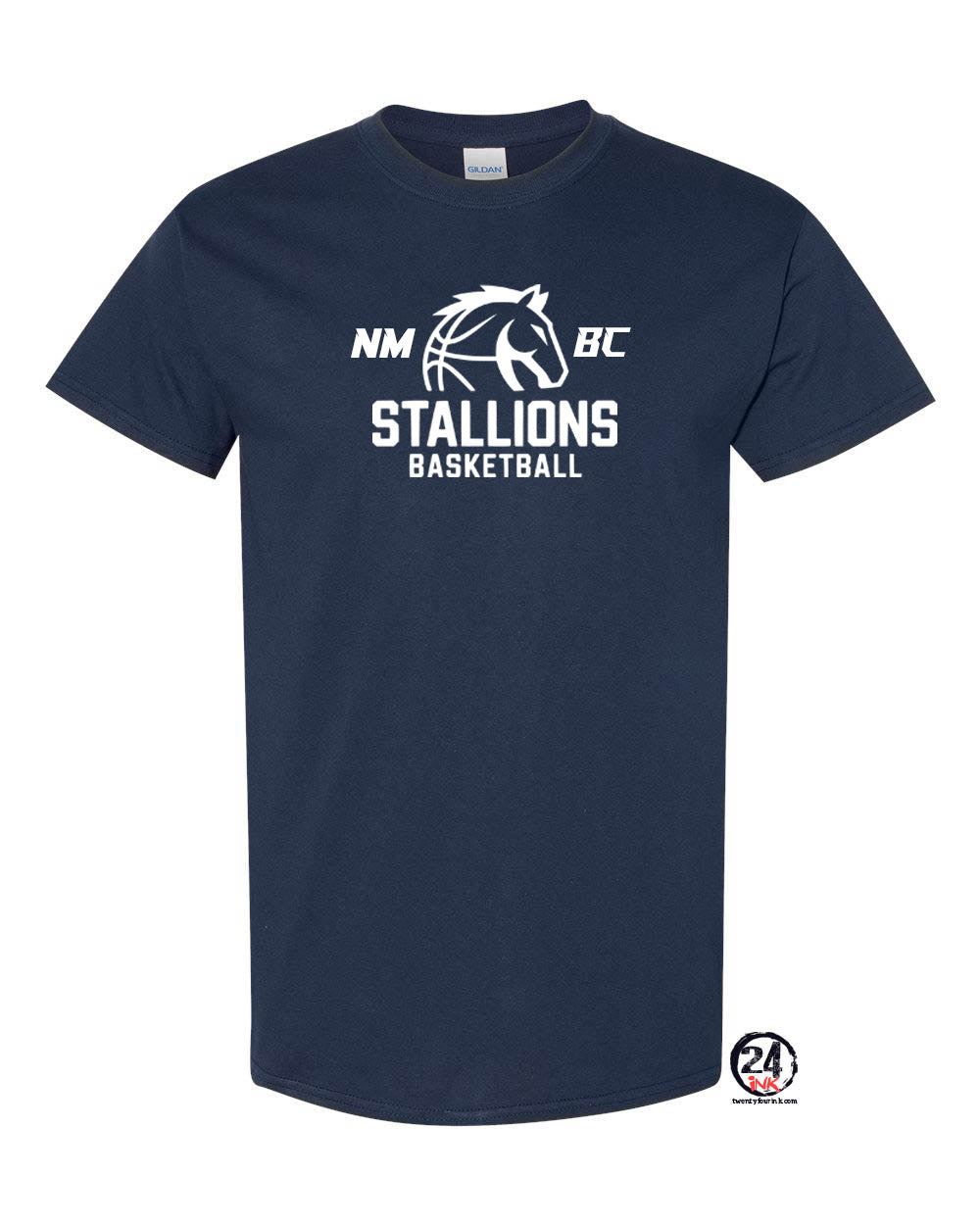 NMB Christian School Basketball  T-Shirt Design 1