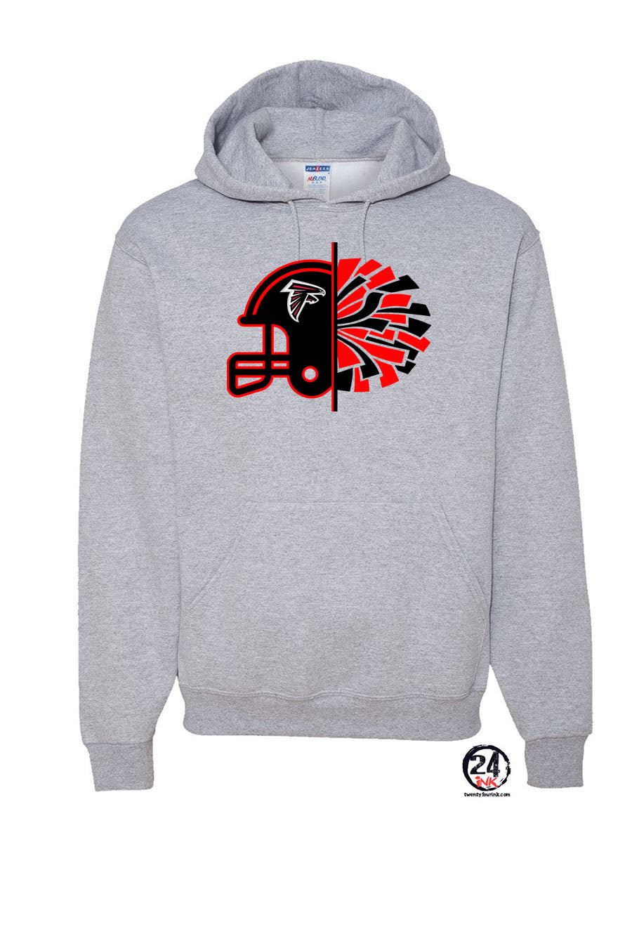 Falcons Cheer Hooded Sweatshirt Design 6