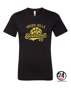 Green Hills Basketball Design 6 T-Shirt