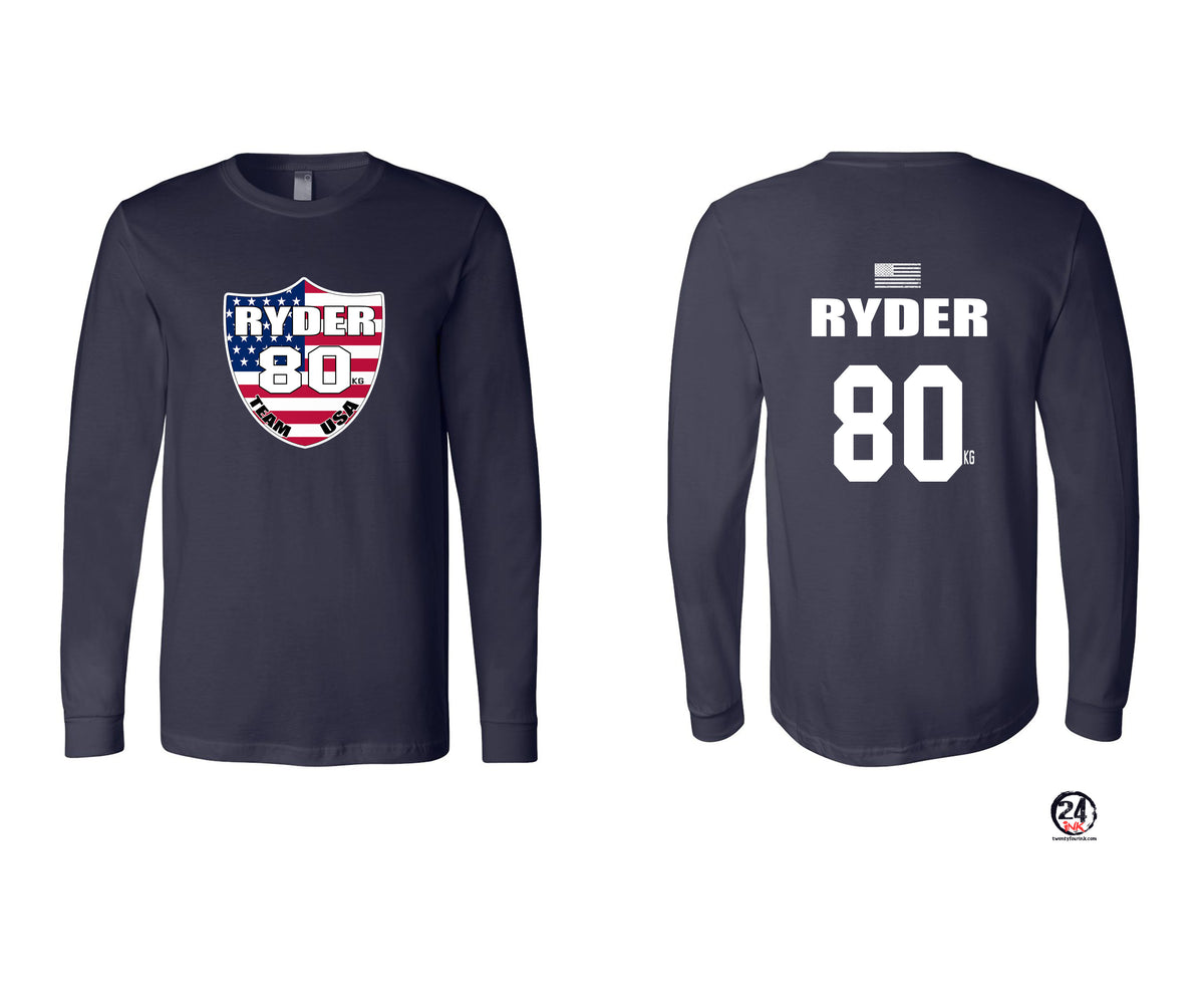 Ryder Wrestling Team USA Long Sleeve Shirt