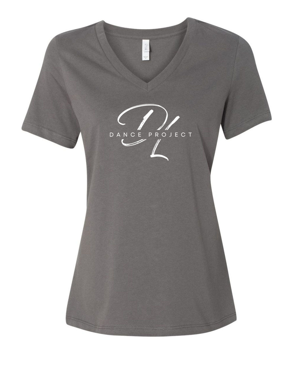 DL Dance Project V-neck T-shirt Design 1