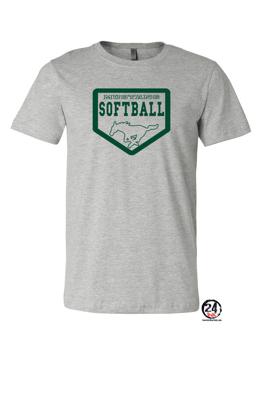 Mustangs Softball Design 1 T-Shirt