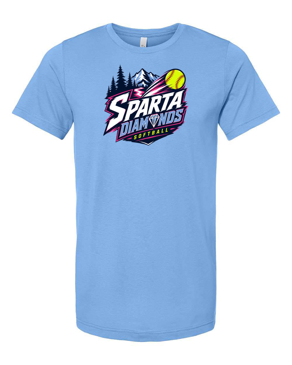 Sparta Diamonds T-Shirt Design 1