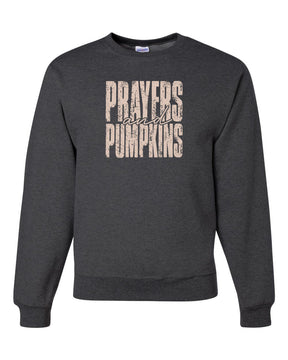 Fall Pumpkins and Prayers non hooded sweatshirt