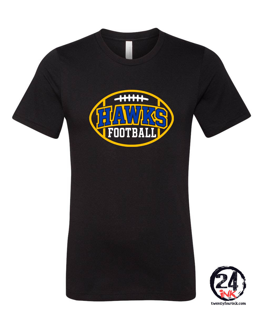 Hawks Football T-Shirt Design 1