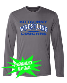 Kittatinny Wrestling Performance Material Design 3 Long Sleeve Shirt