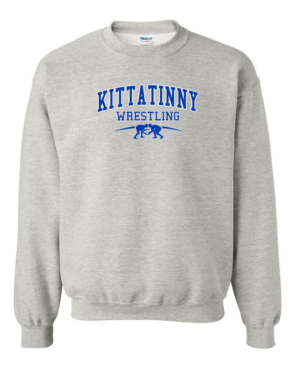 Kittatinny Wrestling Design 10 non hooded sweatshirt