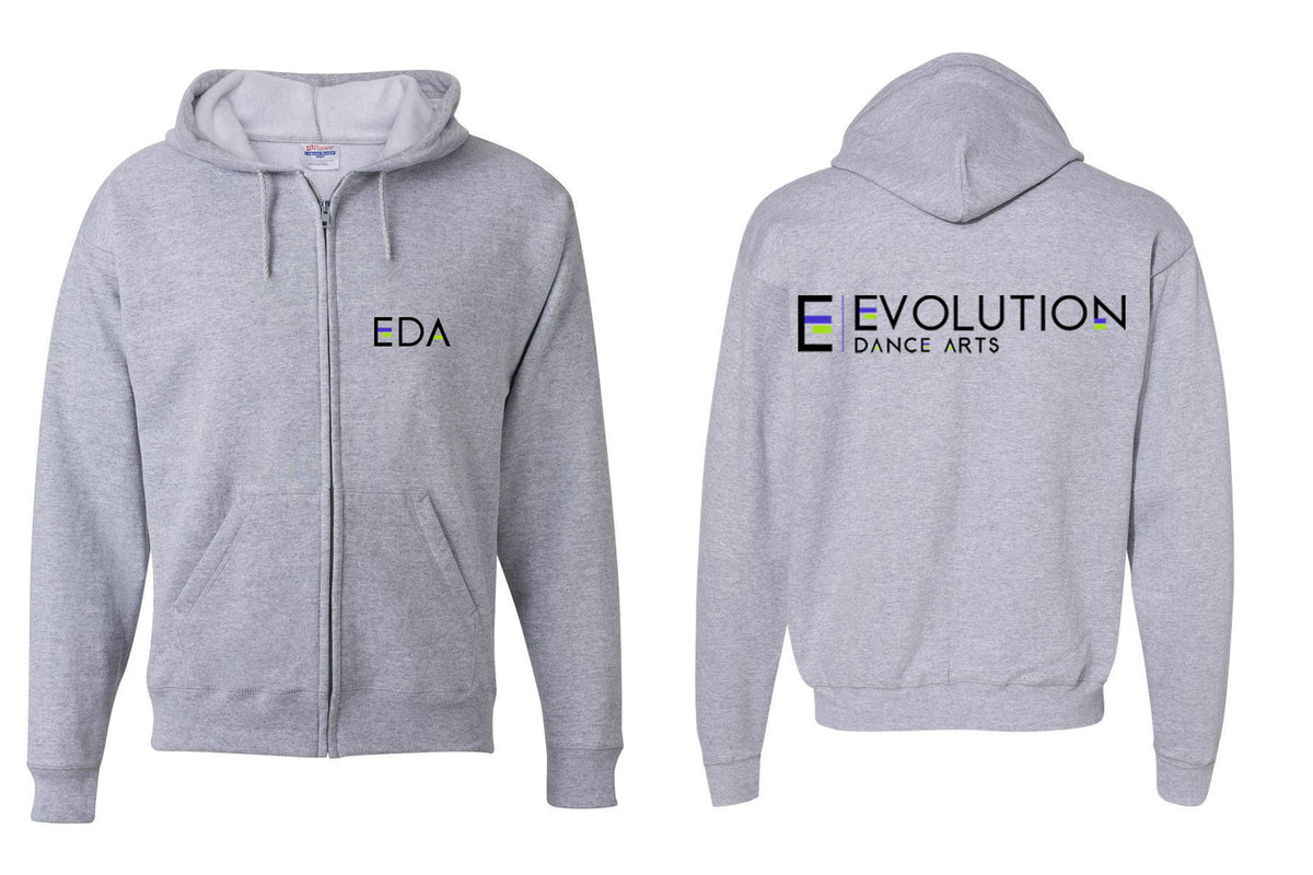 Evolution Dance design 1 Zip up Sweatshirt