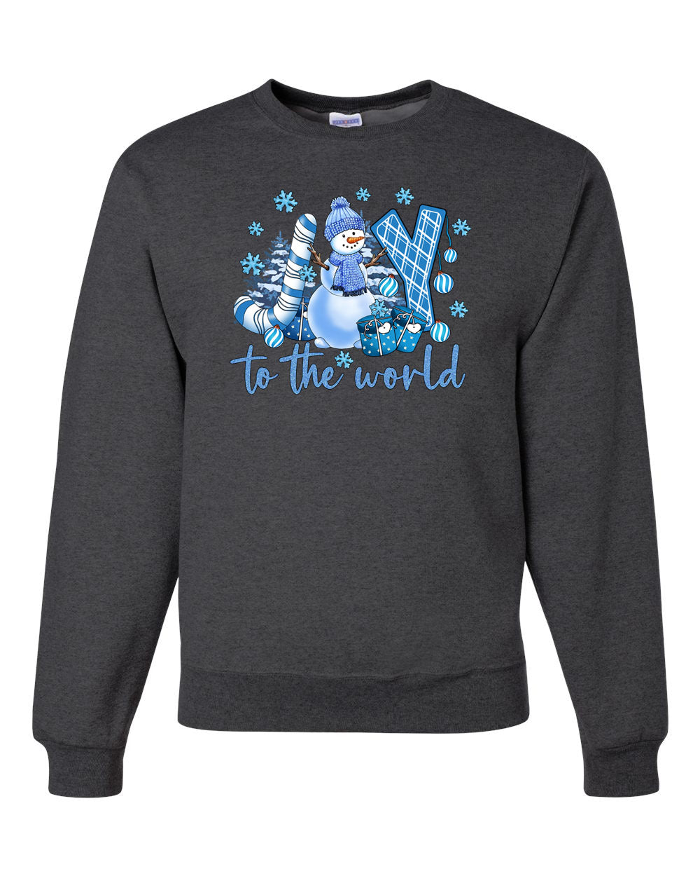 Joy To the World non hooded sweatshirt