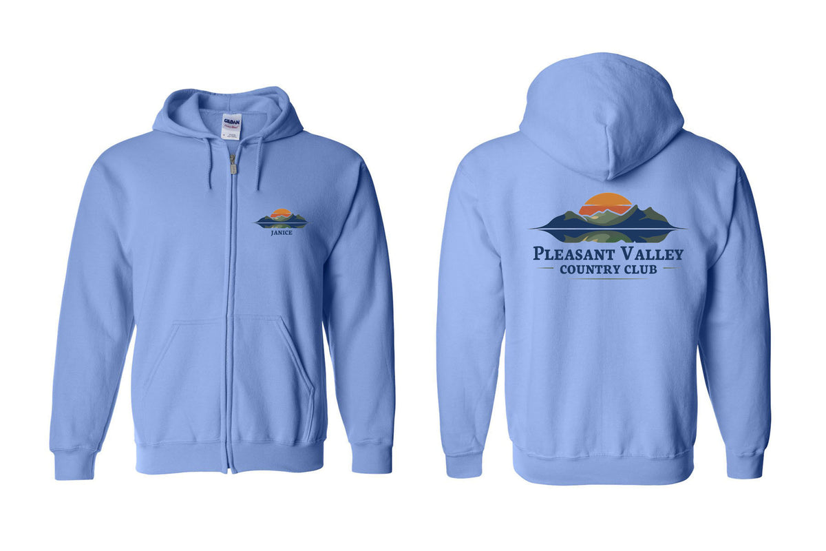 Plesant Valley Zip Up Sweatshirt